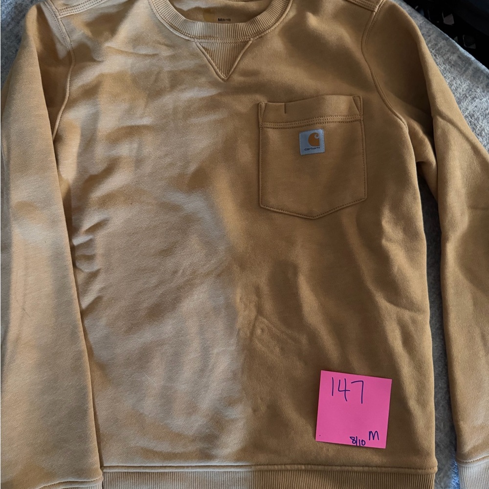 Carhartt Women's Golden Sweatshirt with Logo Pocket
